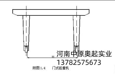 門式起重機跨度測量圖